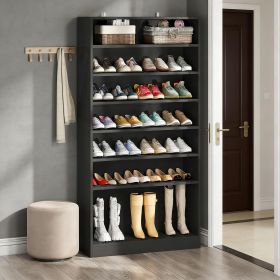 Freestanding Shoe Cabinet, 9-Tier 40-45 Pairs Shoe Storage RackB