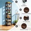 7-Tier Corner Shelf, Bookshelf Corner Bookcase