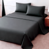 4pcs Ultra Soft 85g Sheet & Pillowcase Set, Sanded Sanded, Soft Wear-Resistant, Solid, Machine Washable, All-Season, Christmas Comforter Set, Twin