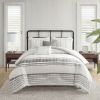 5 Piece Cotton Jaquard Duvet Set