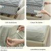 "Heavy Duty Lock Sheet Holders - Bed Sheet Clips Keep Fitted Sheets Tight on All Mattress Sizes (Twin/Queen/King)"